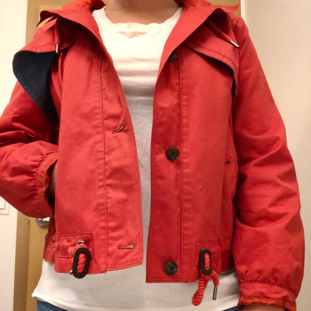 Orange Rain Jacket - Picture 3 of 4